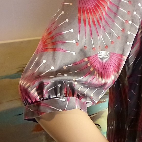 Gorgeous 100% Silk Nougat London Blouse size 2 - Picture 4 of 10